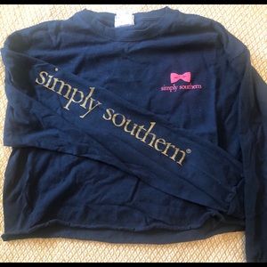 Cropped Simply Southern Shirt